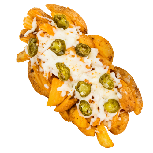 Chessy Potato Wedges with jalapeno Image