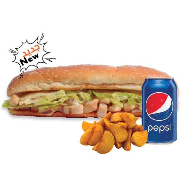 Buffalo Ranch Chicken Sandwich Combo Image